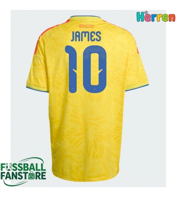 Kolumbien James Rodriguez #10 Replik Heimtrikot WM 2026 Kurzarm